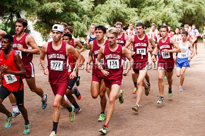 2014USFXC-077.JPG - August 30, 2014; San Francisco, CA, USA; The University of San Francisco cross country invitational at Golden Gate Park.